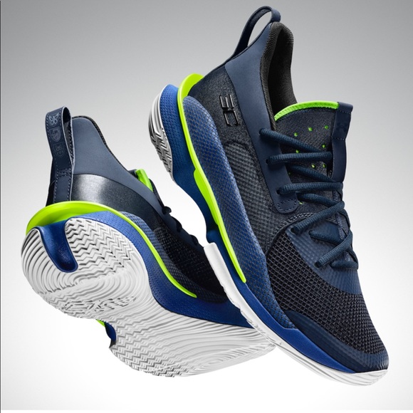 Under Armour Curry 7 Dub Nation Basketball Shoes - Picture 1 of 7